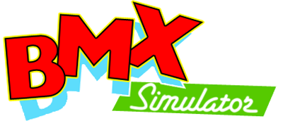 BMX Simulator logo for Amiga